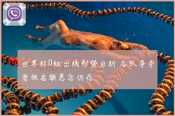 世界杯D组出线形势分析 各队争夺晋级名额悬念仍存